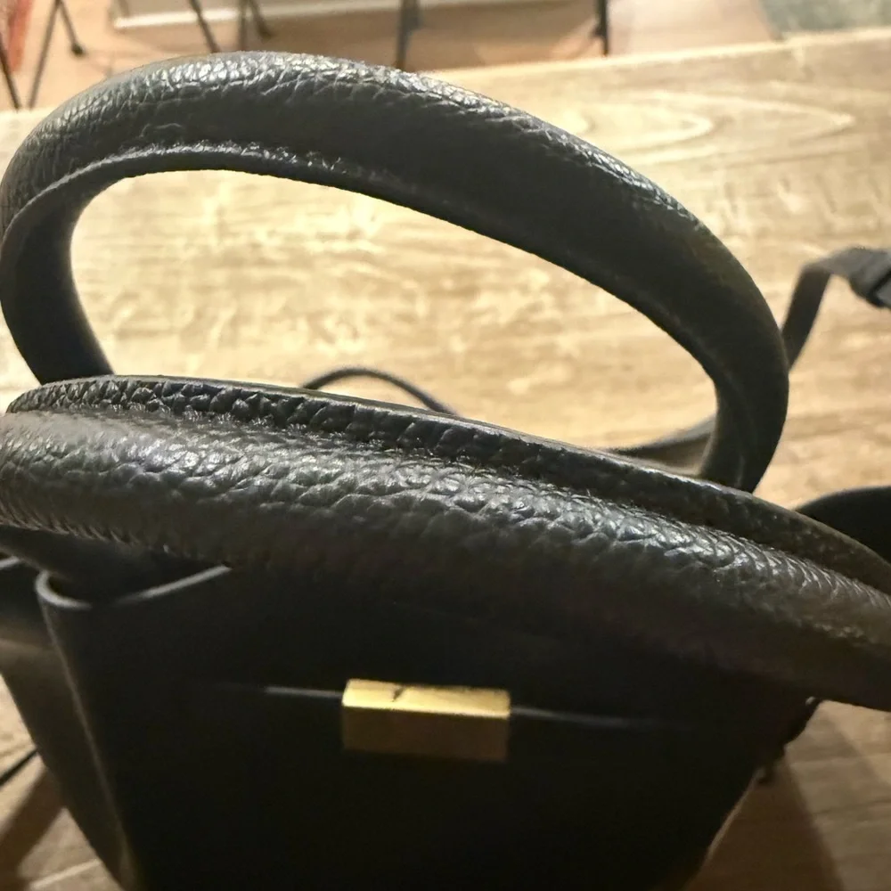 Demellier Black Midi Tote NWT - Picture 2 of 11